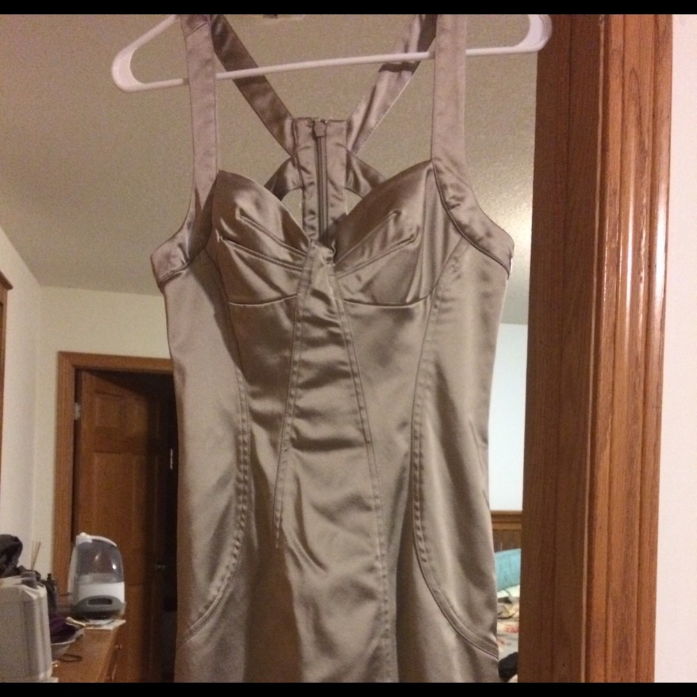 Bebe dress - gold